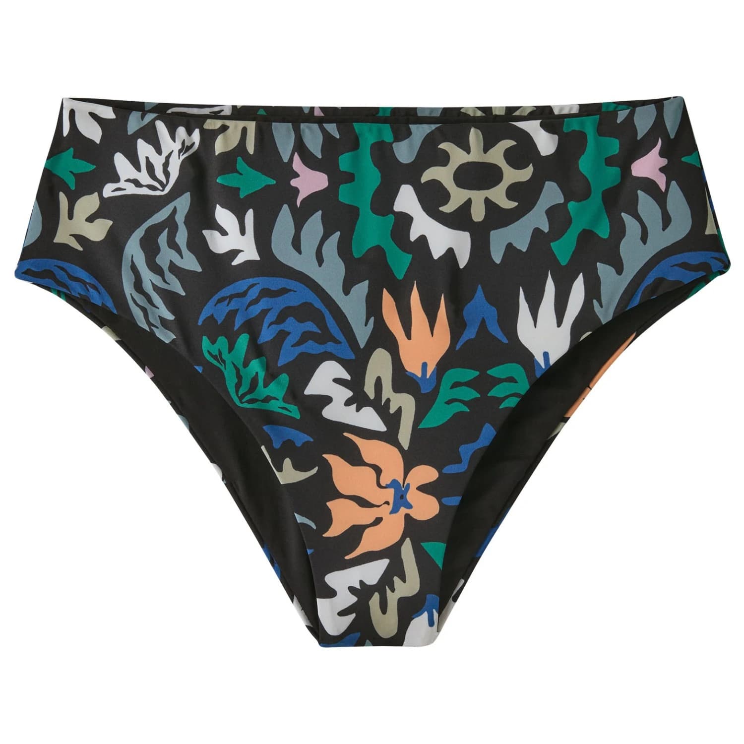 Дамско бикини долнище Patagonia Women's Wave For It Bottoms Bikini bottom - Kaleido: Black