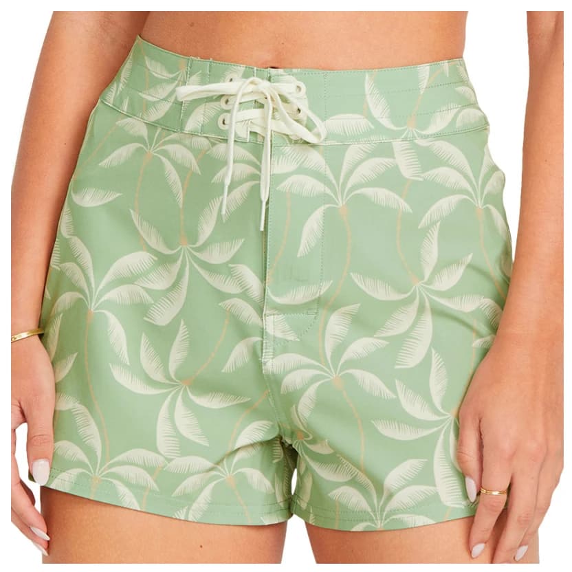 Дамски бордшорт Billabong Women's Gone Tropic Brdshrt Boardshorts - Pistachio