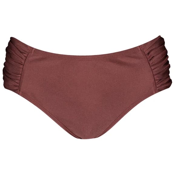 Дамско бикини долнище Barts Women's Isla Mid Waist Briefs Bikini bottom - Maroon