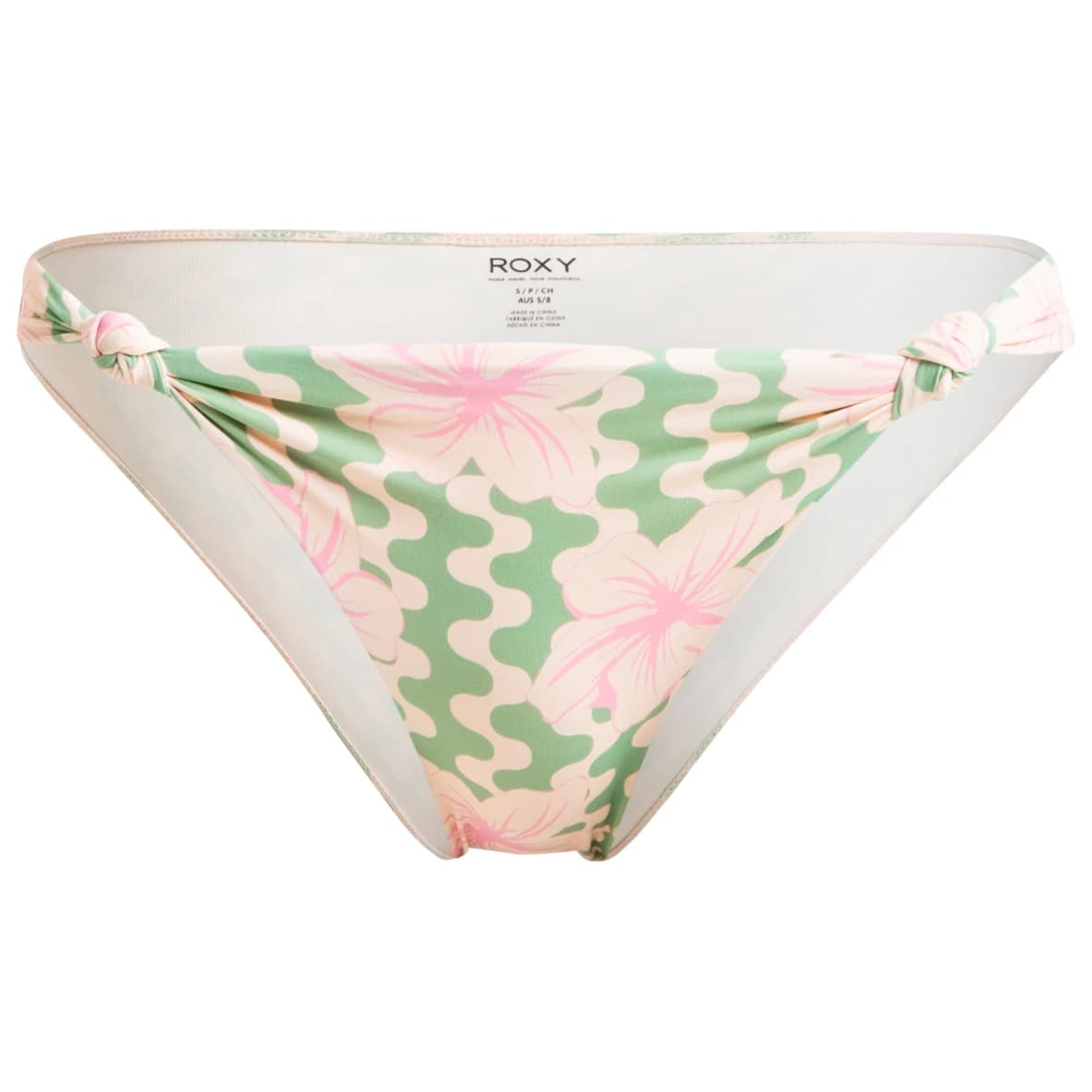 Дамско бикини долнище Roxy Women's Hibiscus Daze Hipster Bikini bottom - Basil Party Waves Yw