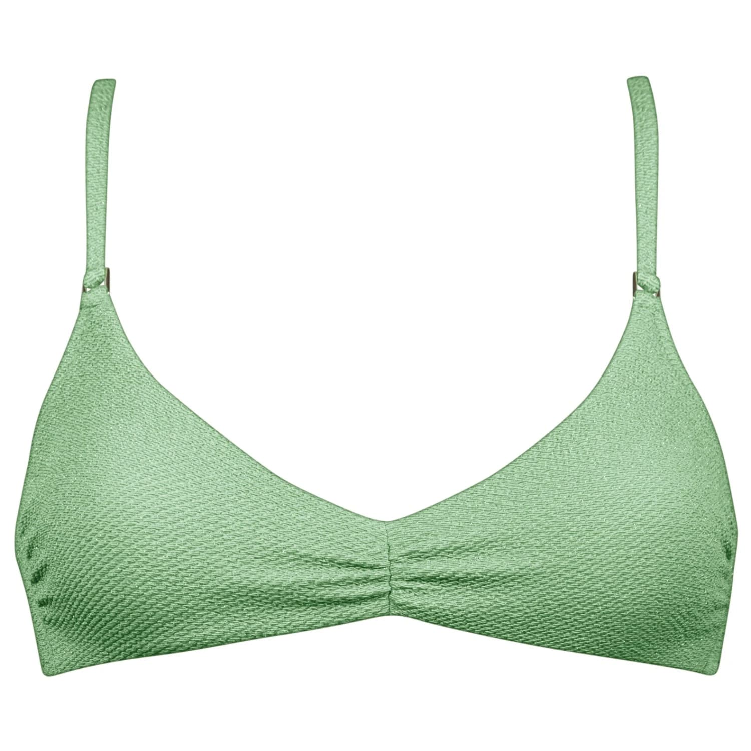 Дамско бикини горнище Watercult Women's Swimsparkle Bikini Top - Sage Shimmer