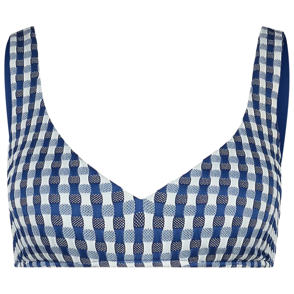 Дамско бикини горнище Seafolly Women's Bella Sweetheart Tank Bra Bikini top - Ultramarine