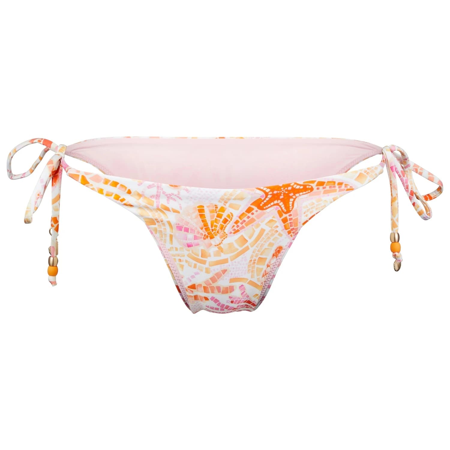 Дамско бикини долнище Seafolly Women's La Mer Tie Side Rio Pant Bikini bottom - White