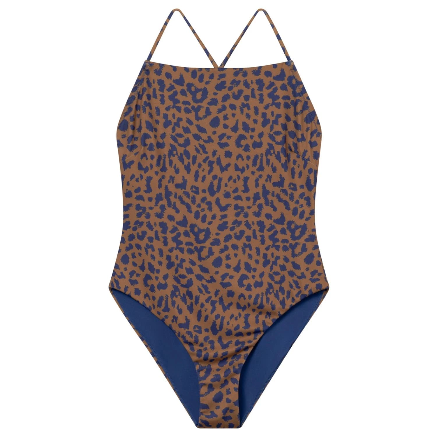 Дамски бански костюм Dedicated Women's Swimsuit Vinterviken Swimsuit - Leopard Light Brown