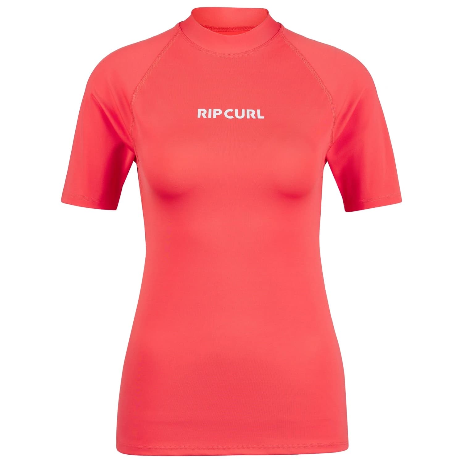 Дамска плажна тениска от ликра Rip curl Women's Classic Surf S/S UPF Rashguard Lycra - Red