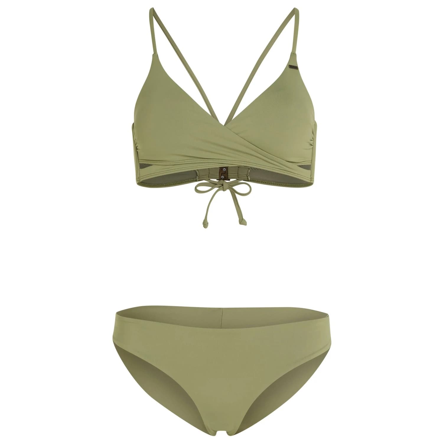 Дамски комплект бикини O'neill Women's Essentials Baay Maoi Bikini Set Bikini - Avery Fern