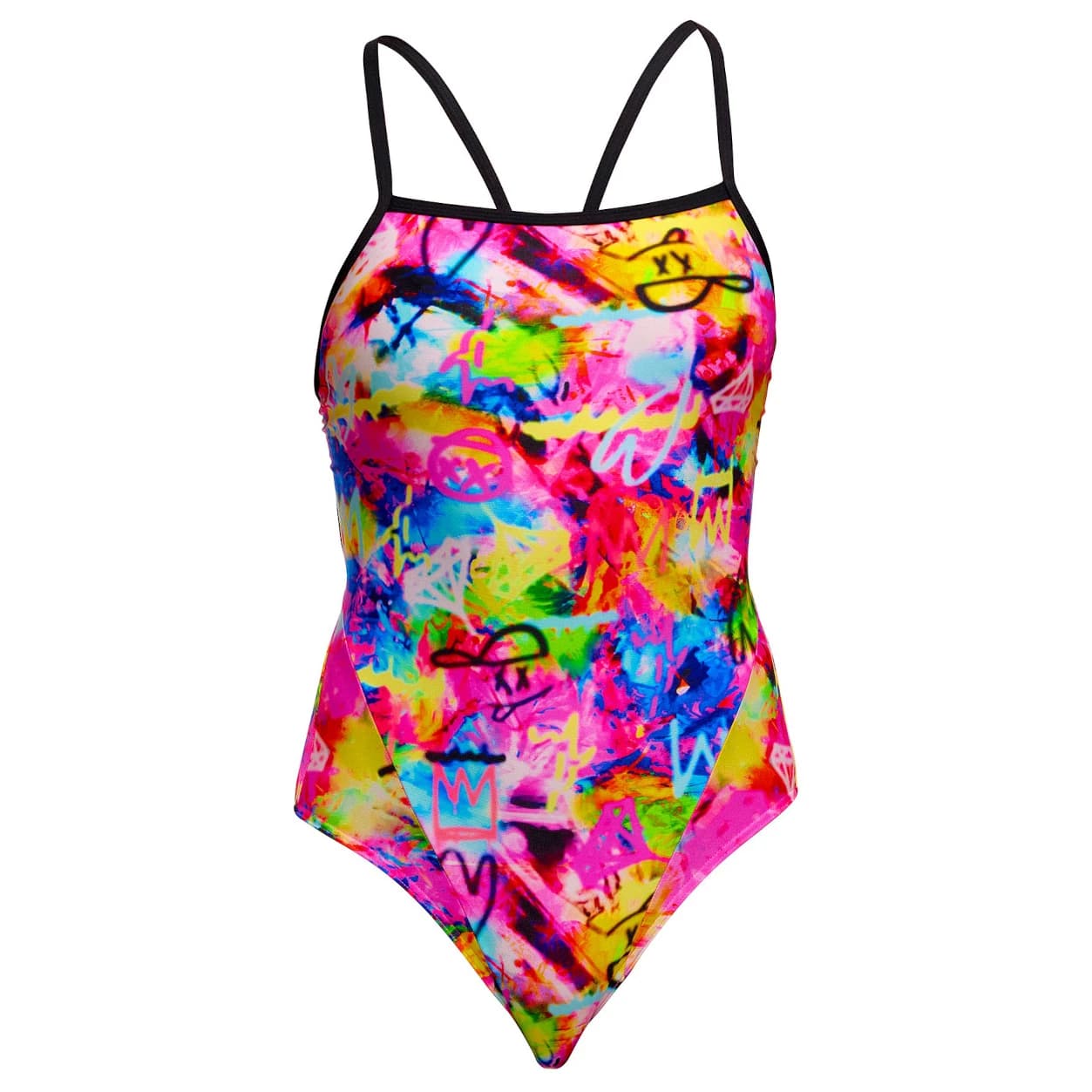 Дамски бански костюм Funkita Women's Single Strap One Piece Swimsuit - Tag Her