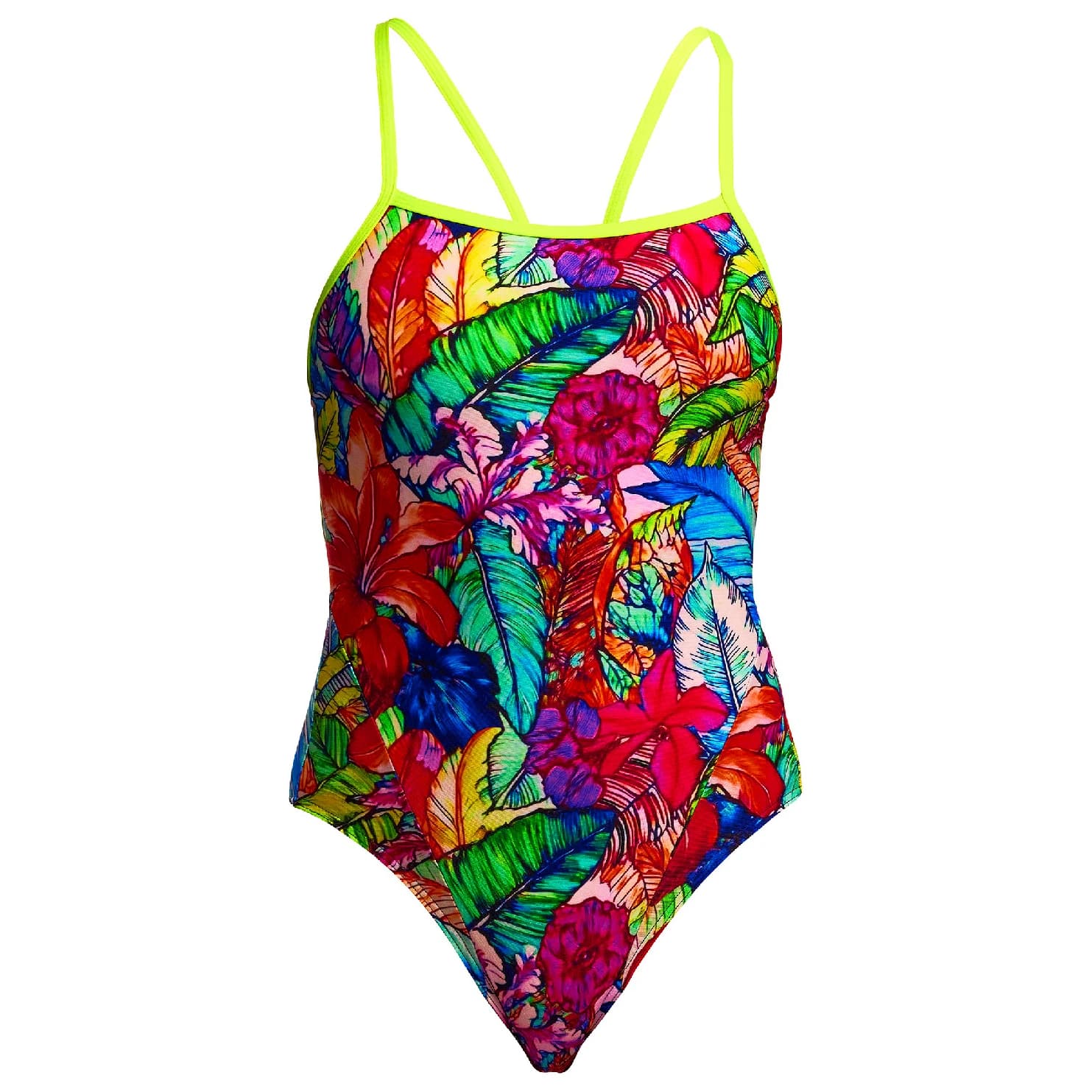 Дамски бански костюм Funkita Women's Single Strap One Piece Swimsuit - Loud Proud