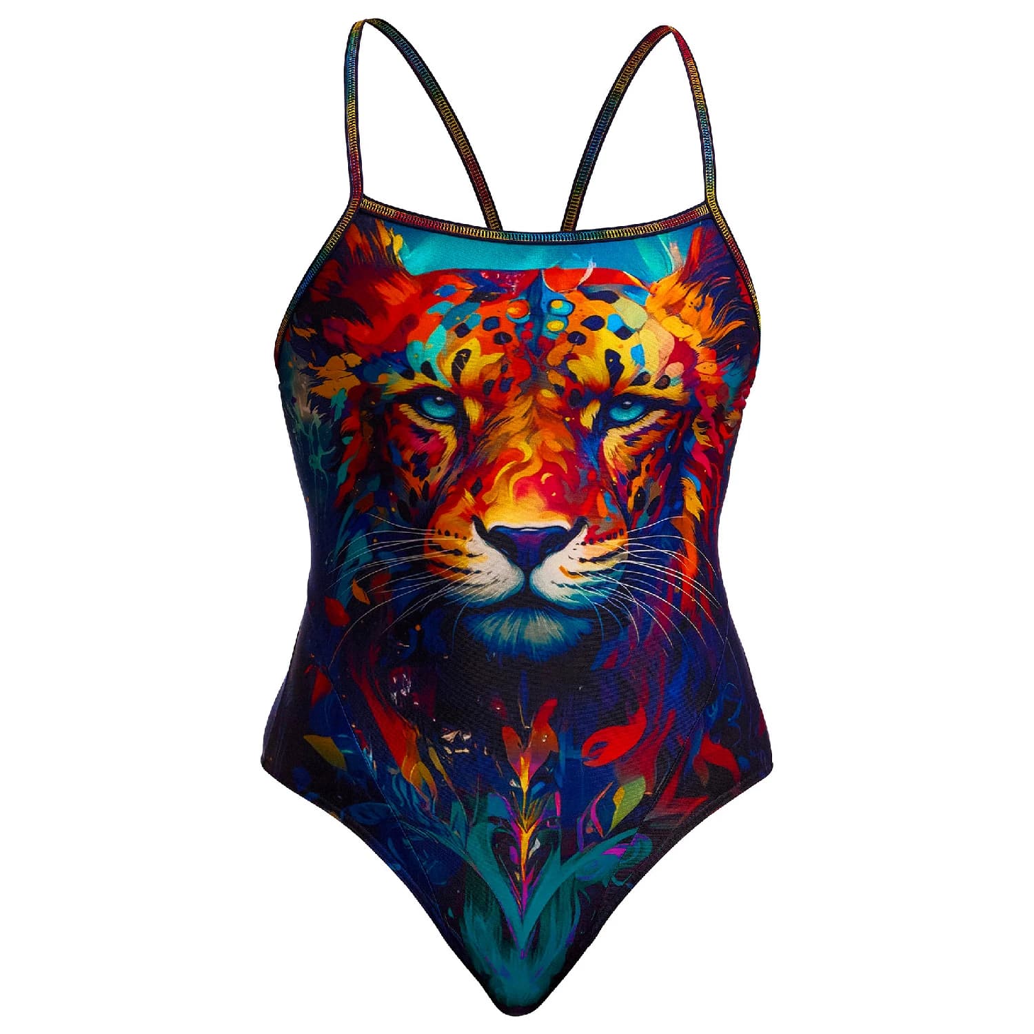 Дамски бански костюм Funkita Women's Single Strap One Piece Swimsuit - Meow Baby