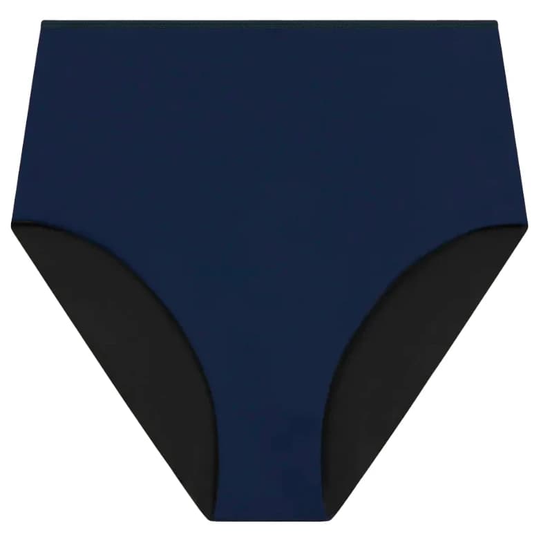 Дамско бикини долнище MYMARINI Women's Highwaist Shorts Bikini bottom - Black / Navy