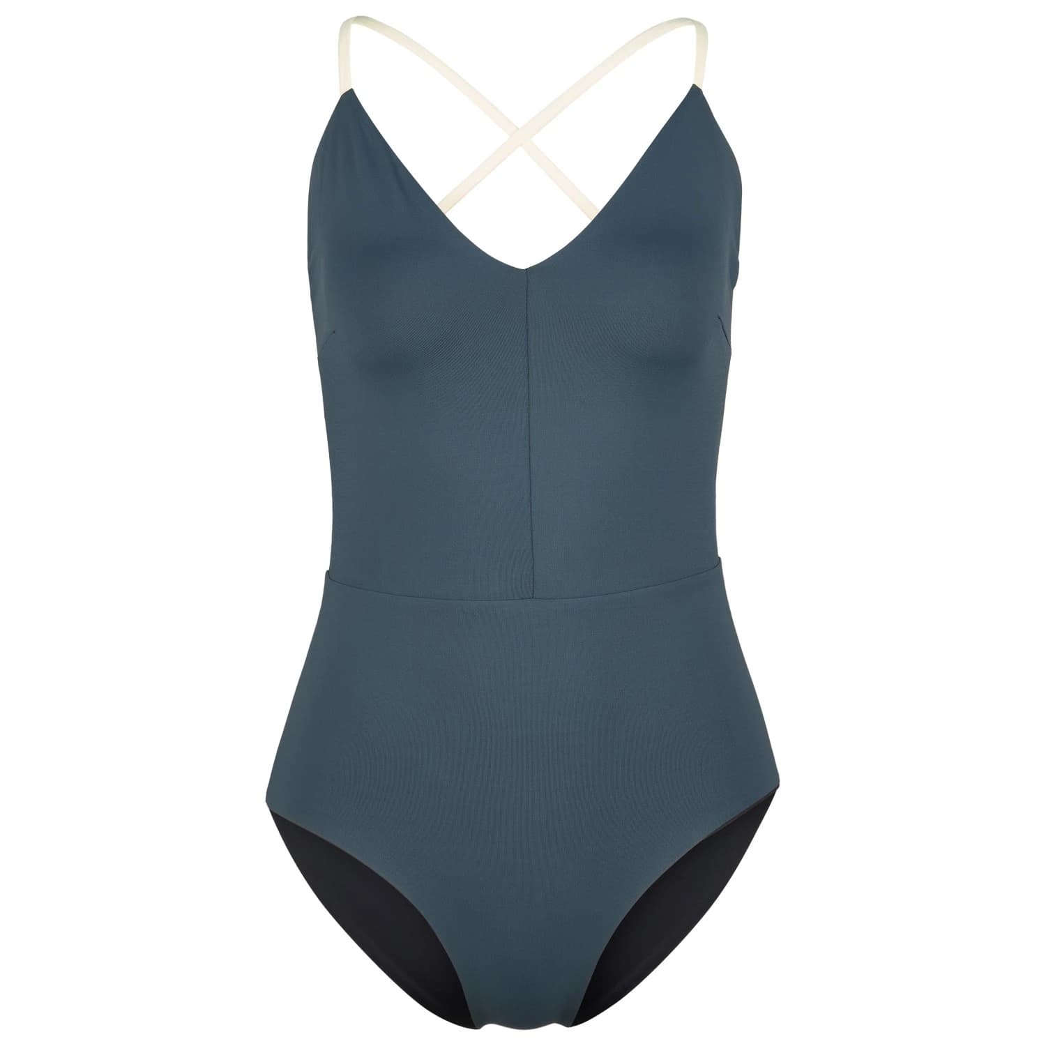 Дамски бански костюм MYMARINI Women's Summersuit Swimsuit - Black / Grey / White