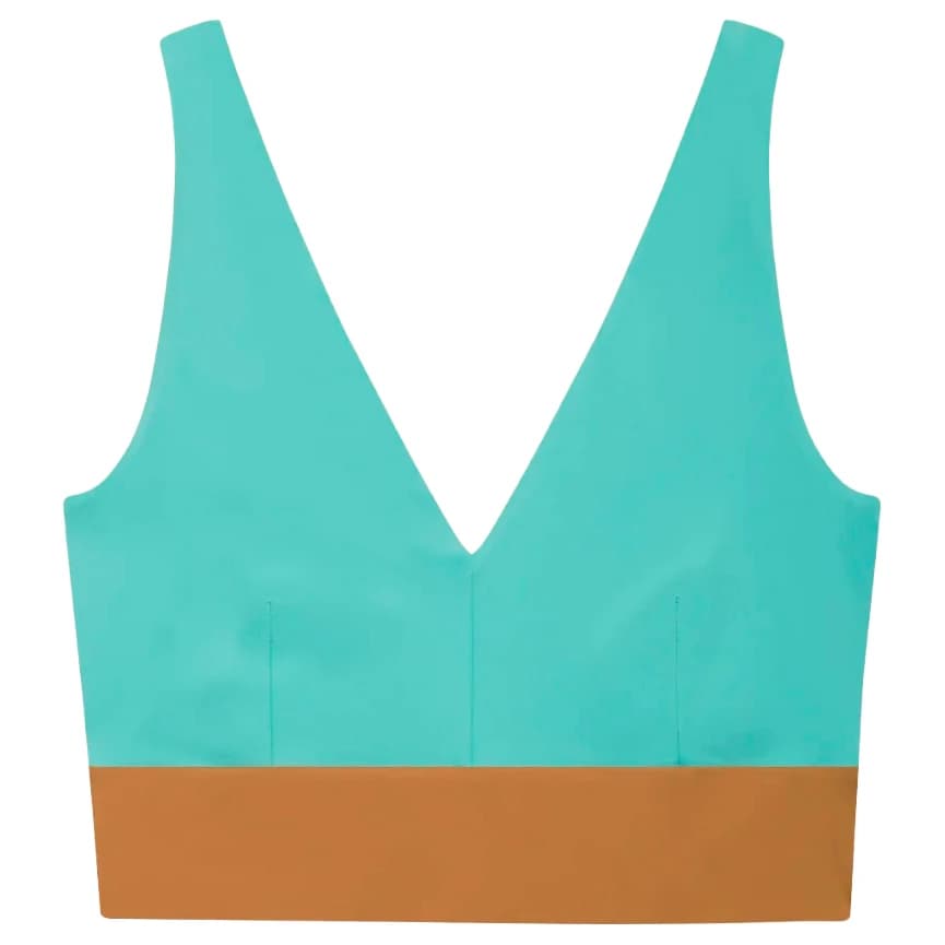Дамско бикини горнище Mymarini Women's Yoga Top Bikini top - Oak / Eucalyptus