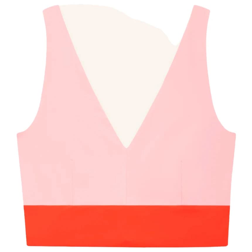 Дамско бикини горнище Mymarini Women's Yoga Top Bikini top - Poppy / Macaron