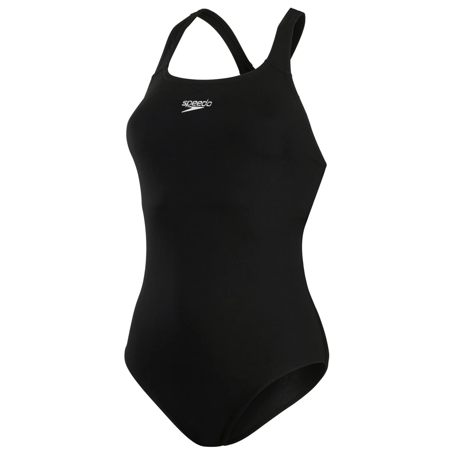 Дамски бански костюм Speedo Women's Endurance+ Kickback Swimsuit - Black
