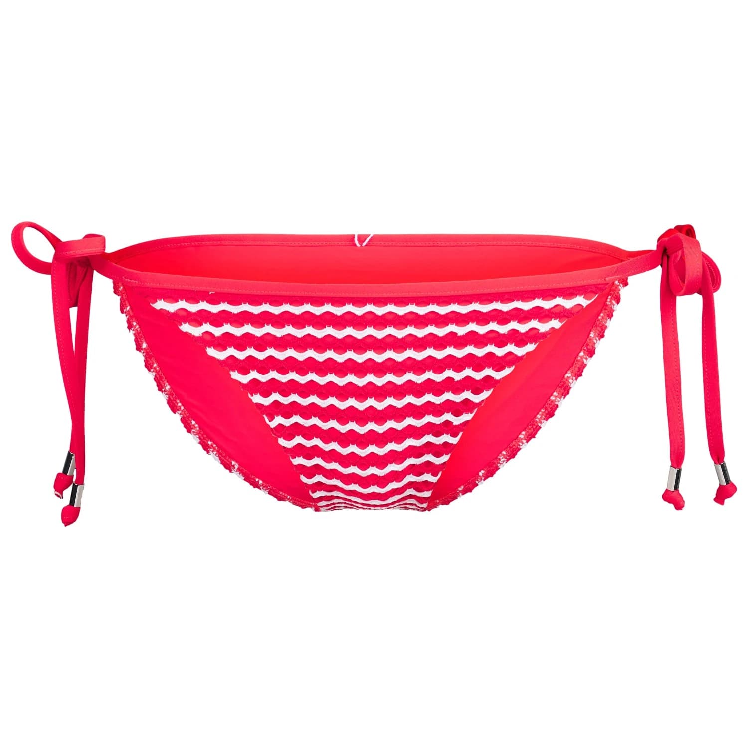 Бикини долнище Seafolly Women's Hipster Tie Side Bikini bottom - Chilli Red / White
