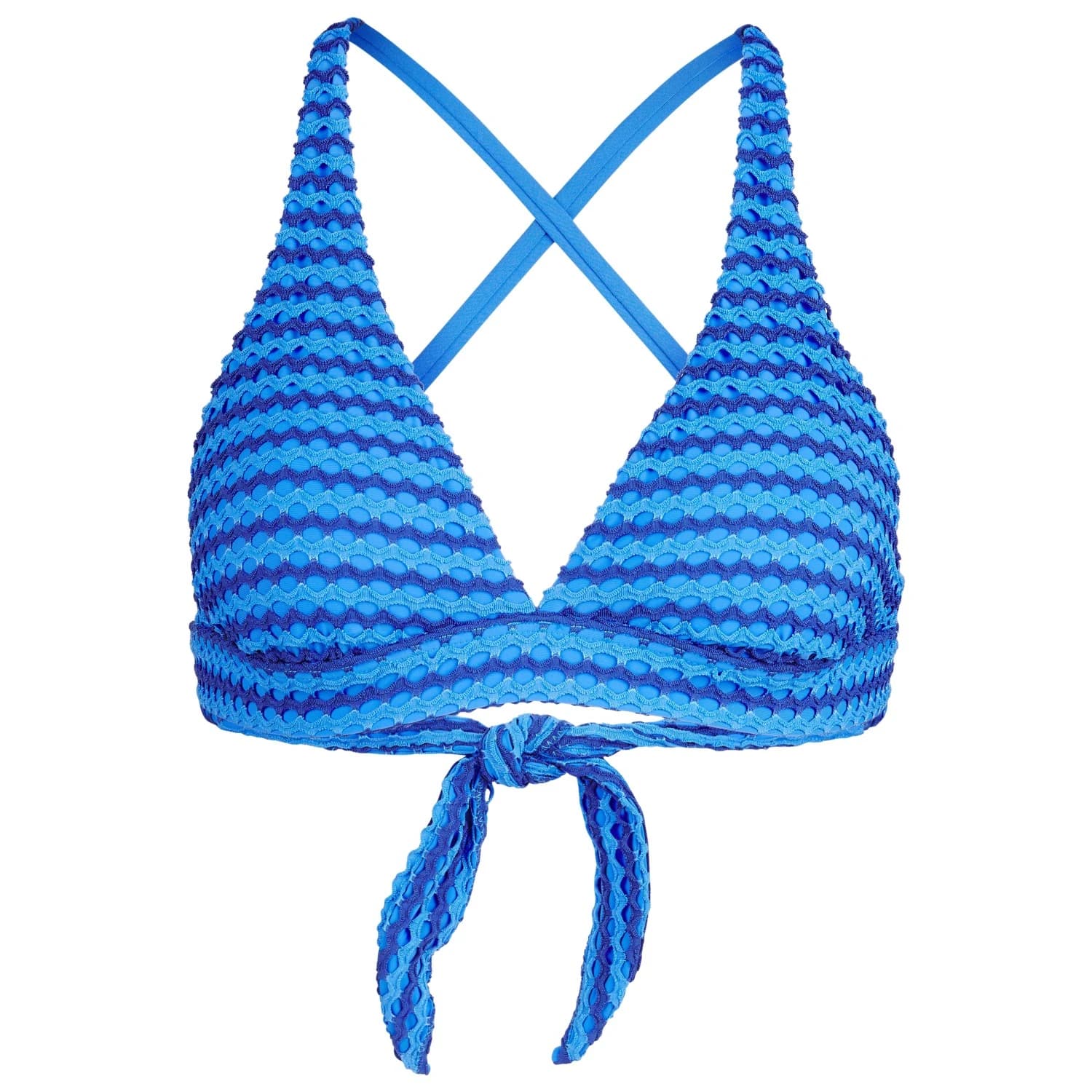 Бикини горнище Seafolly Women's Multi Fit Longline Tri Bikini top - Sapphire
