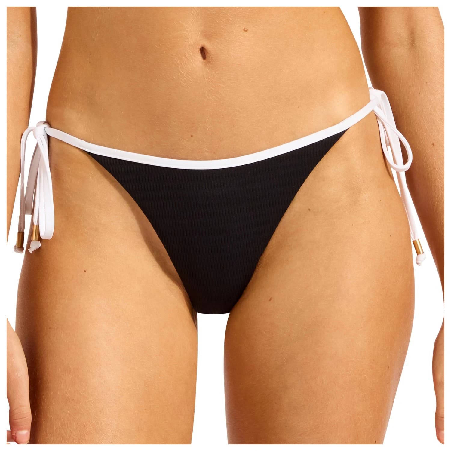 Дамско бикини долнище Seafolly Women's Beach Bound Tie Side Rio Pant Bikini bottom - Black