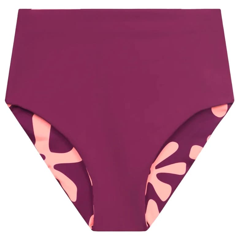 Дамско бикини долнище Mymarini Women's Highwaist Shorts Bikini bottom - Print Berry