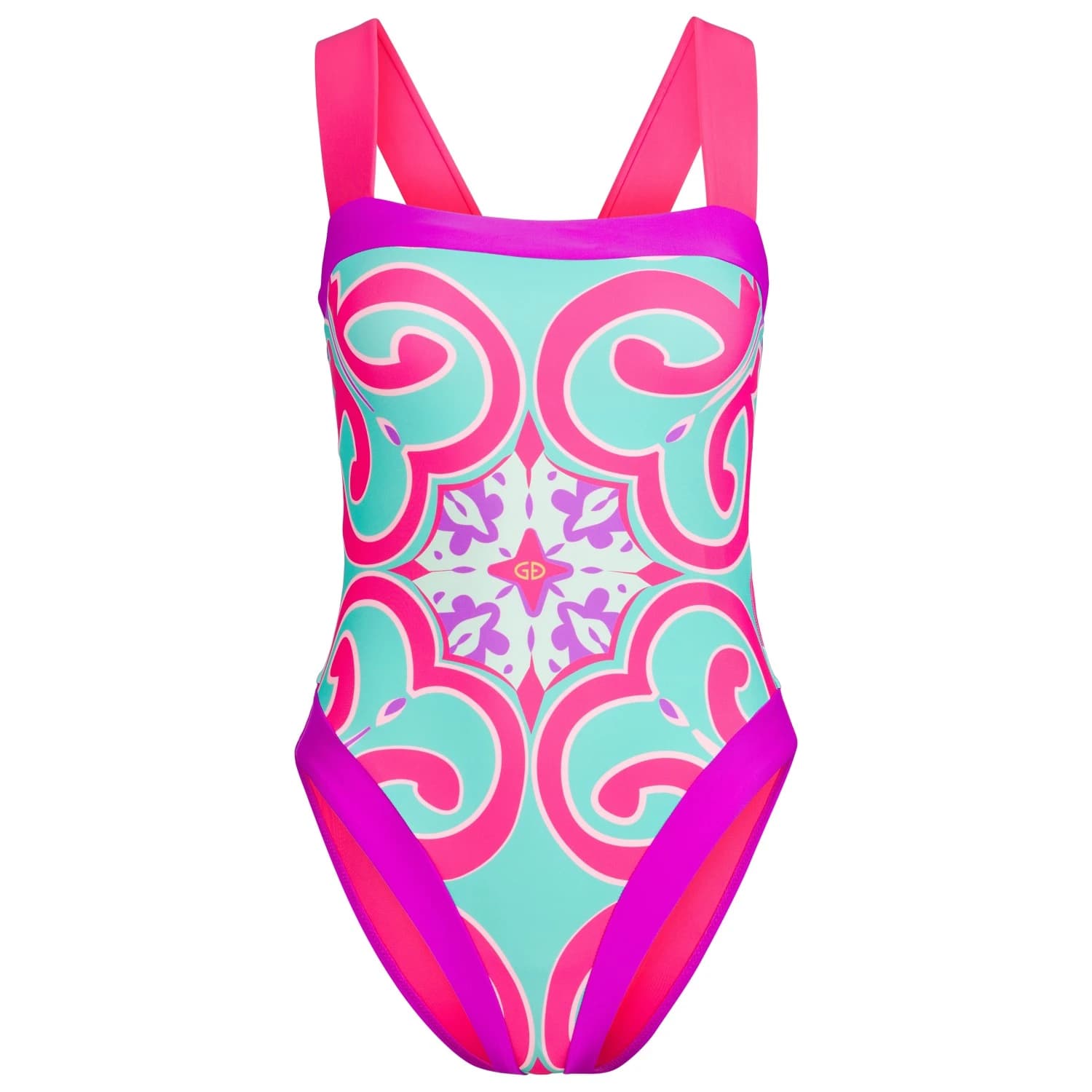Дамски бански костюм Goldbergh Women's Costella Bathing Suit Swimsuit - Turchese