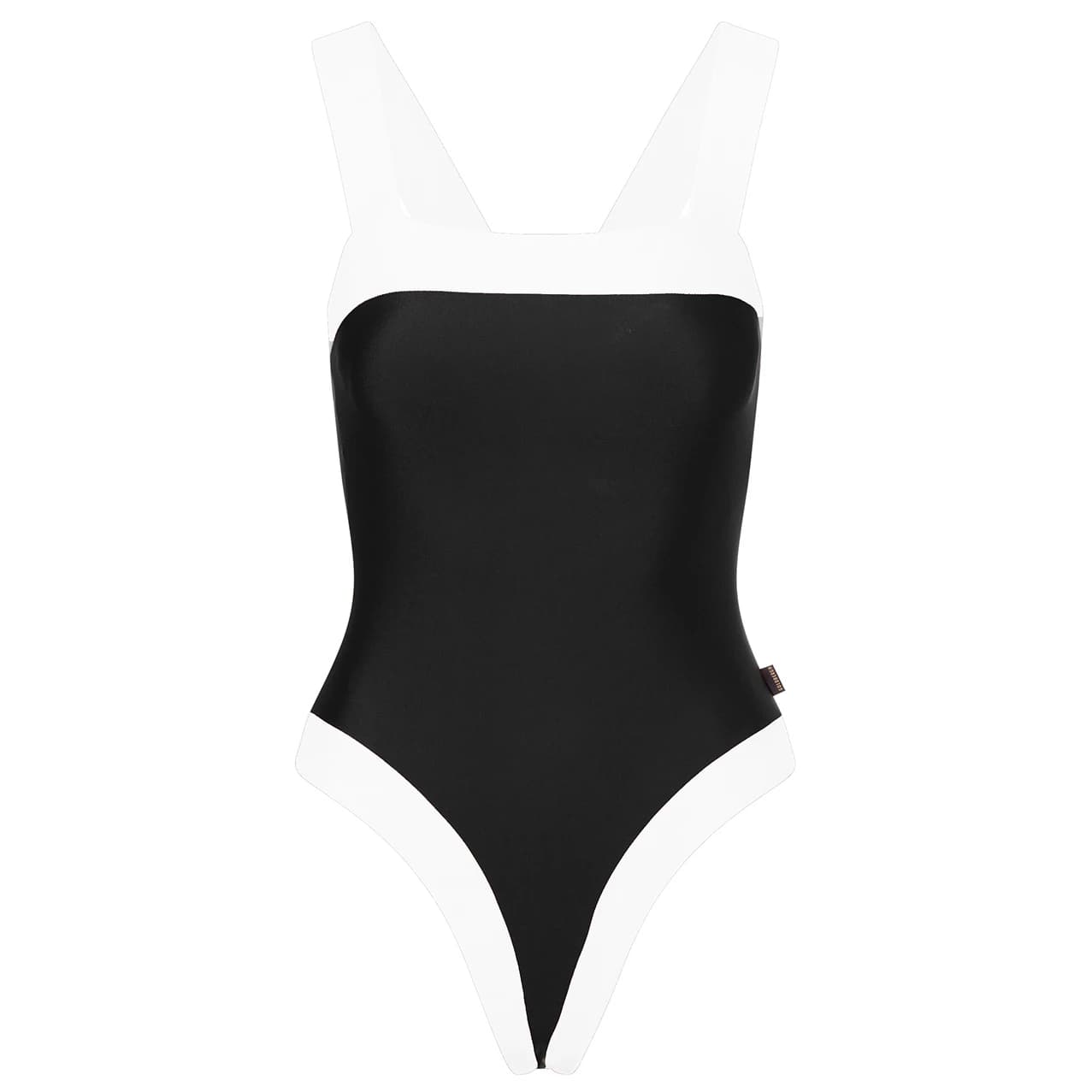 Дамски бански костюм Goldbergh Women's Hemera Bathing Suit Swimsuit - Black / White