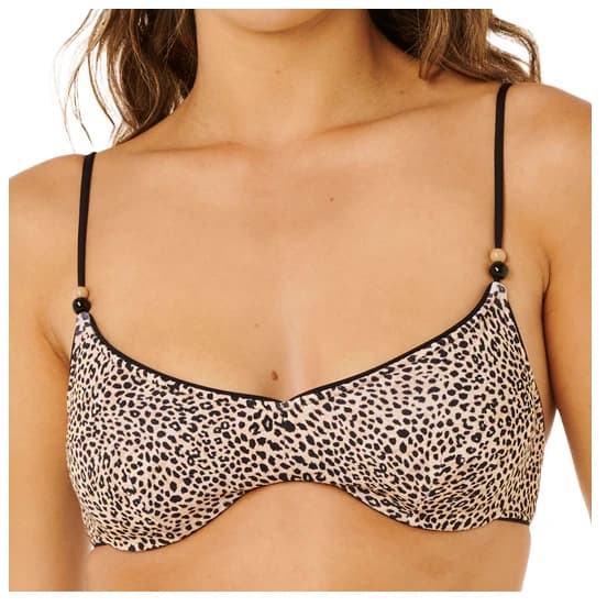 Дамско бикини горнище Rip Curl Women's Coastal Instinct Top Bikini top - Black