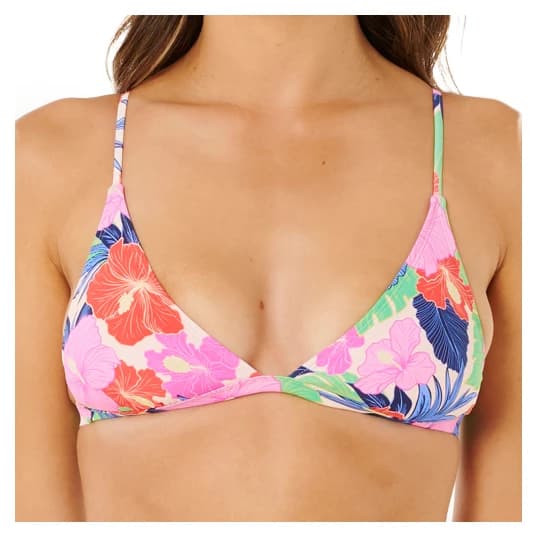 Дамско бикини горнище Rip curl Women's Party Wave X-Back Tri Bikini top - Multico