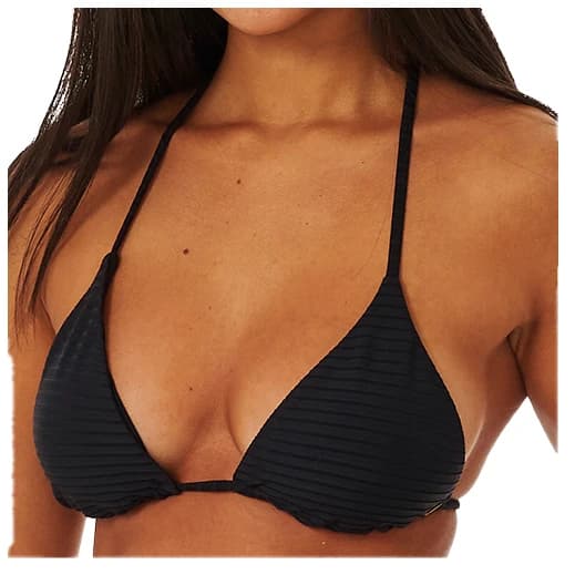 Дамско бикини горнище Rip Curl Women's Premium Surf Sliding Tri Bikini top - Black