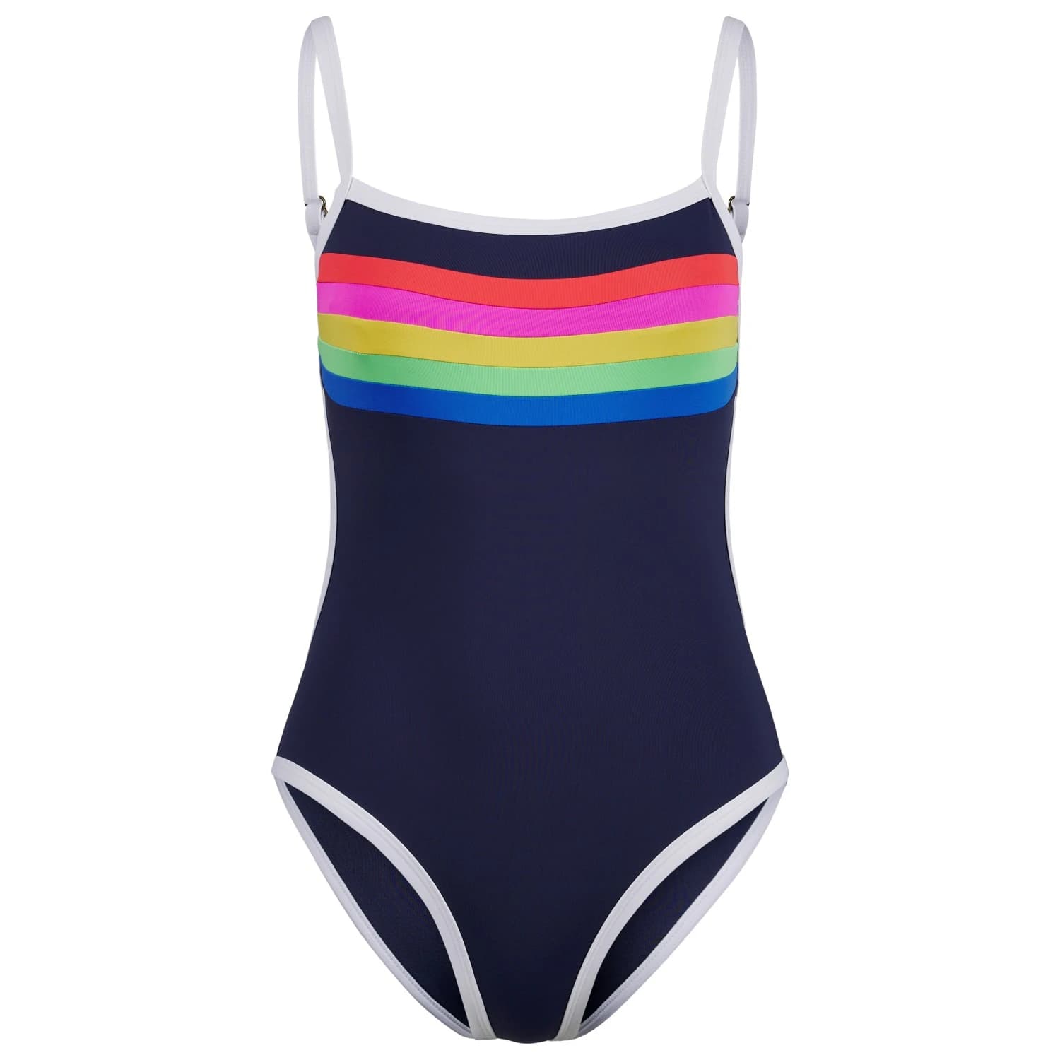 Бански костюм Rip curl Women's Surf Stripe Cheeky One Piece Swimsuit - Dark Navy