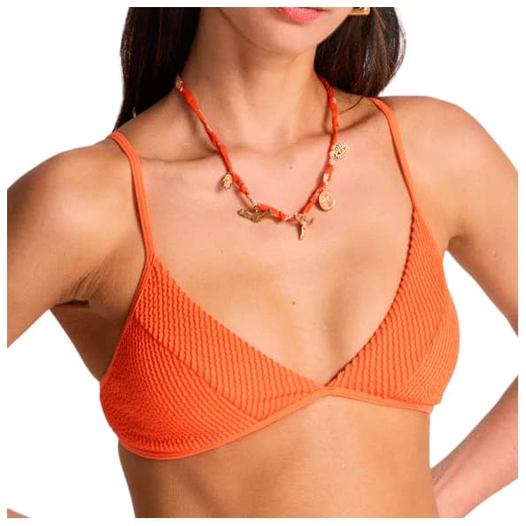 Дамско бикини горнище Billabong Women's Summer High Charlie Tri Bikini top - Fusion Orange