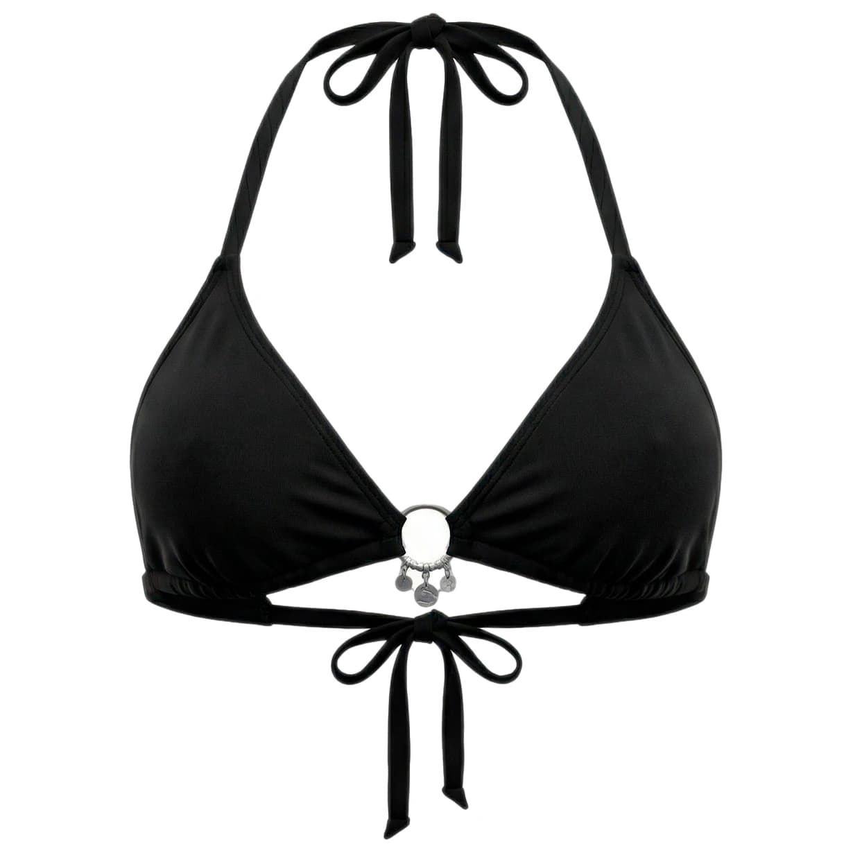 Дамско бикини горнище Banana moon Women's Dinew Black Bikini top - Noir