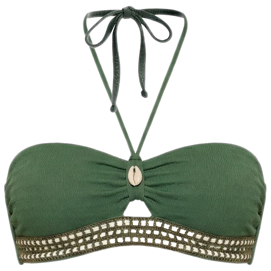 Дамско бикини горнище Banana Moon Women's Kenteo Marany Bikini top - Kaki