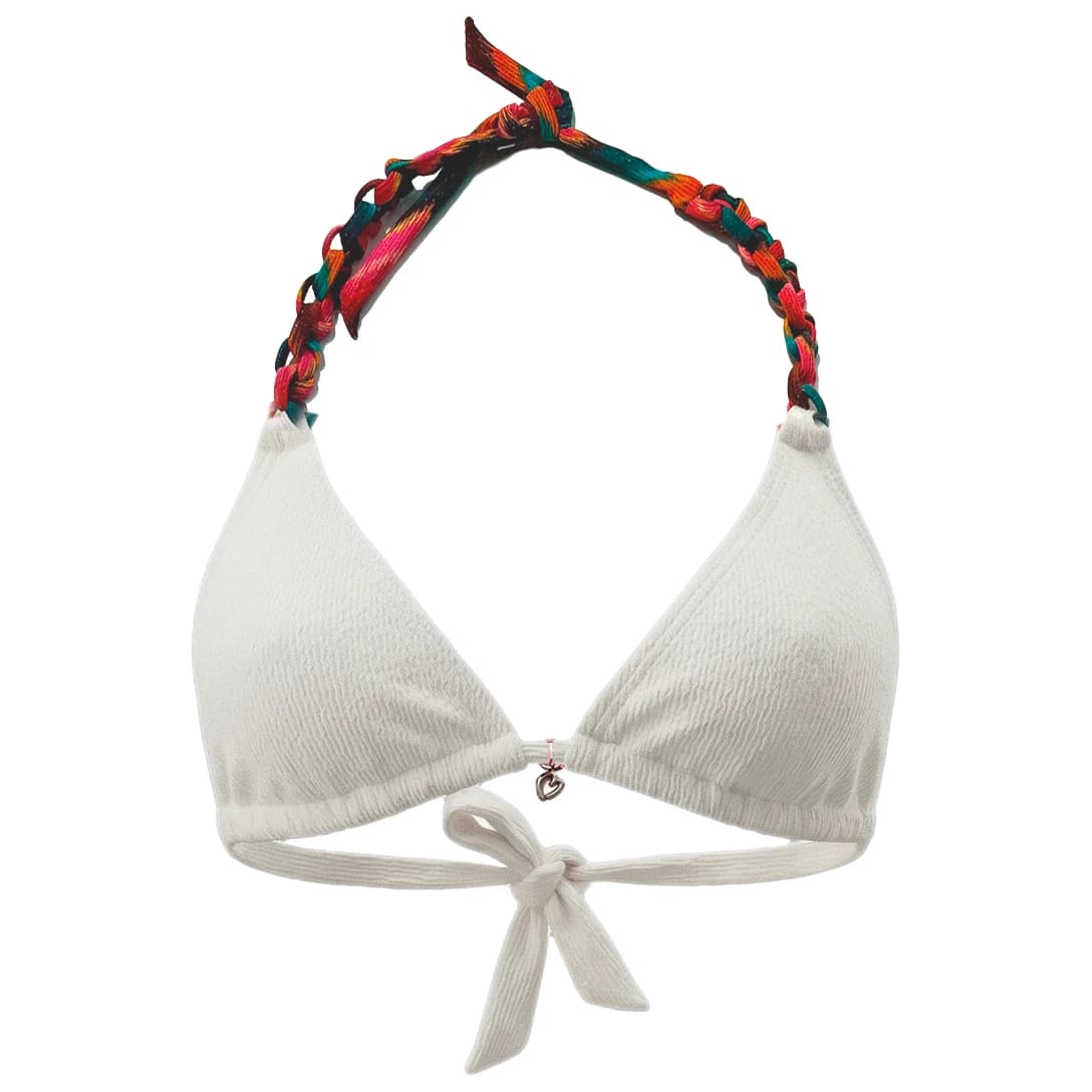 Дамско бикини горнище Banana Moon Women's Yero Chainy Bikini top - Ecru
