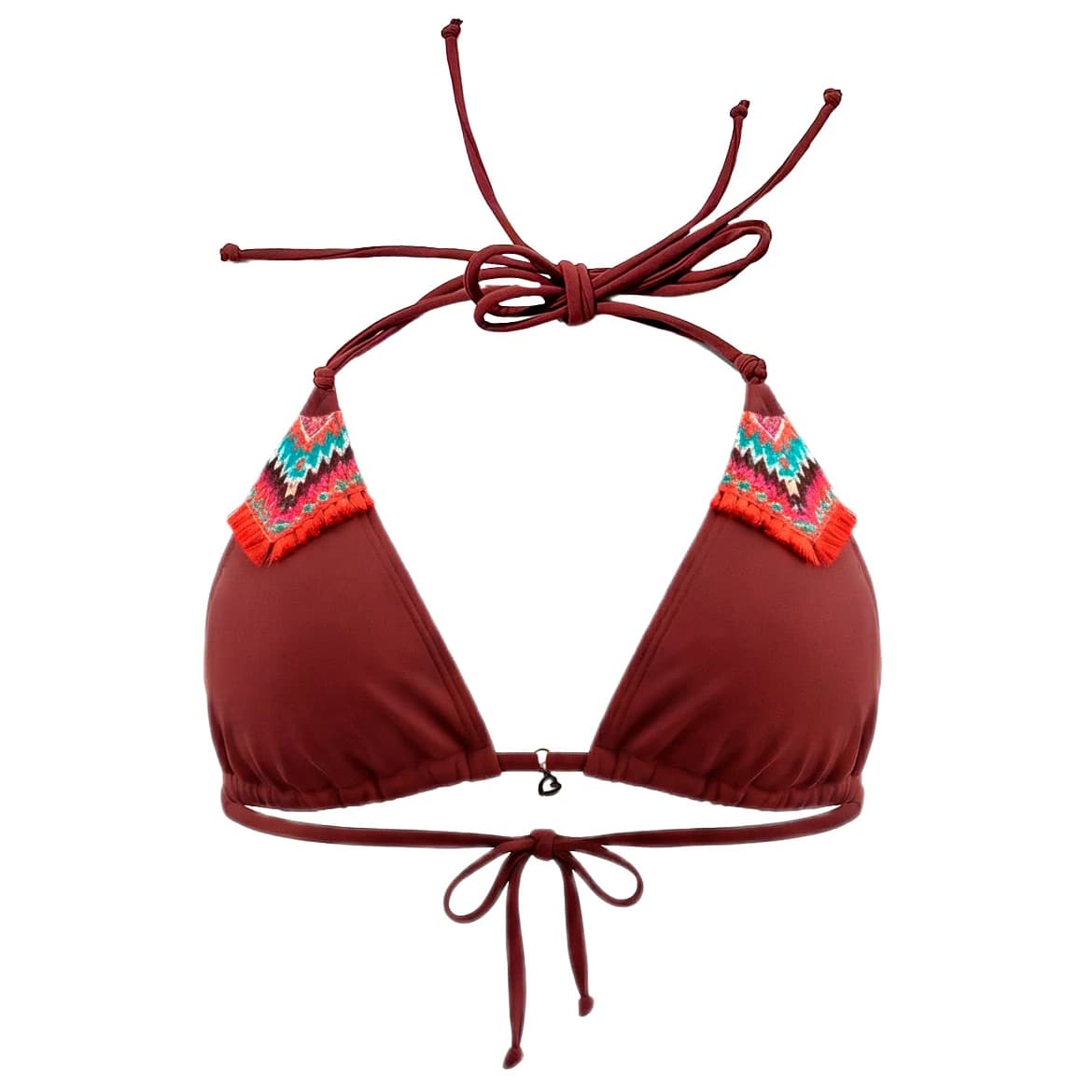 Дамско бикини горнище Banana Moon Women's Yero Totem Bikini top - Noisette
