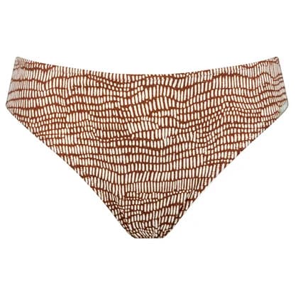 Дамско бикини долнище Lidea Women's Glided Wild Bikini Bottoms - Cream / Caramel