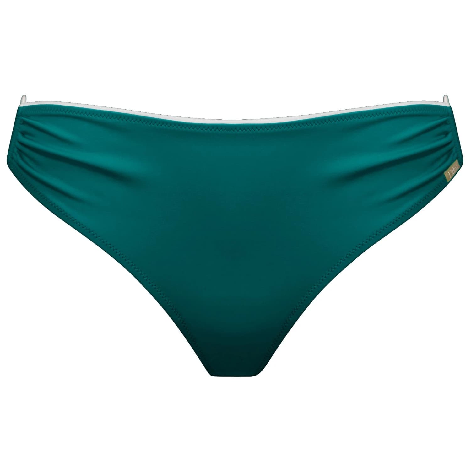 Дамско бикини долнище Lidea Women's Sports Club Halter Bikini Bottoms - Teal / White