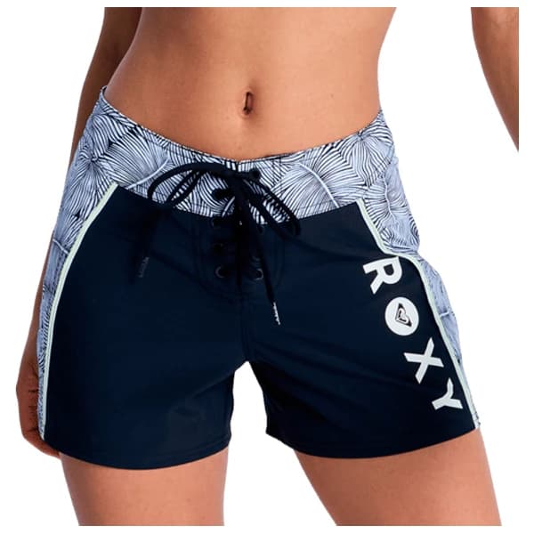 Дамски бордшорт Roxy Women's The Pro Surf BS Boardshorts - Anthracite Popiscus