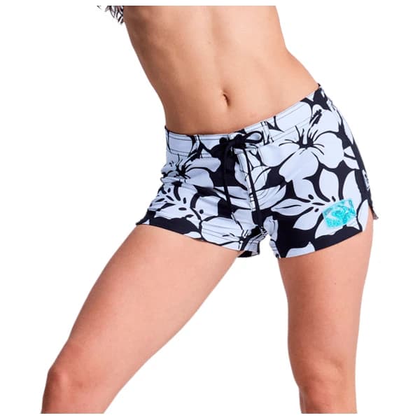 Дамски бордшорт Roxy Women's To Dye For 3 Inch Printed Boardshorts - Anthracite The Big Mo