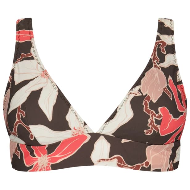 Дамско бикини горнище Barts Women's Camolo Longline Bikini top - Coffee