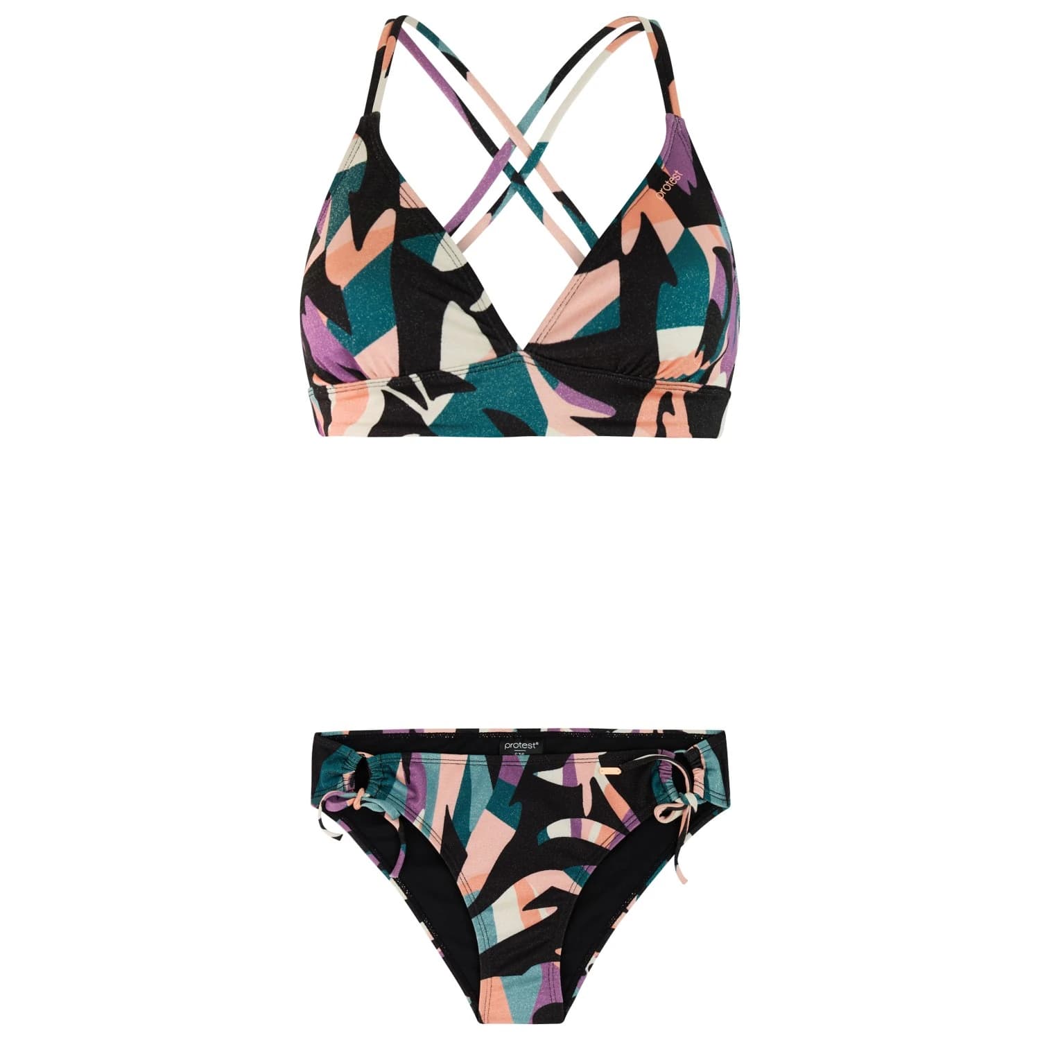 Дамски комплект бикини Protest Women's PRTFrio Bikini - Jelly Purple