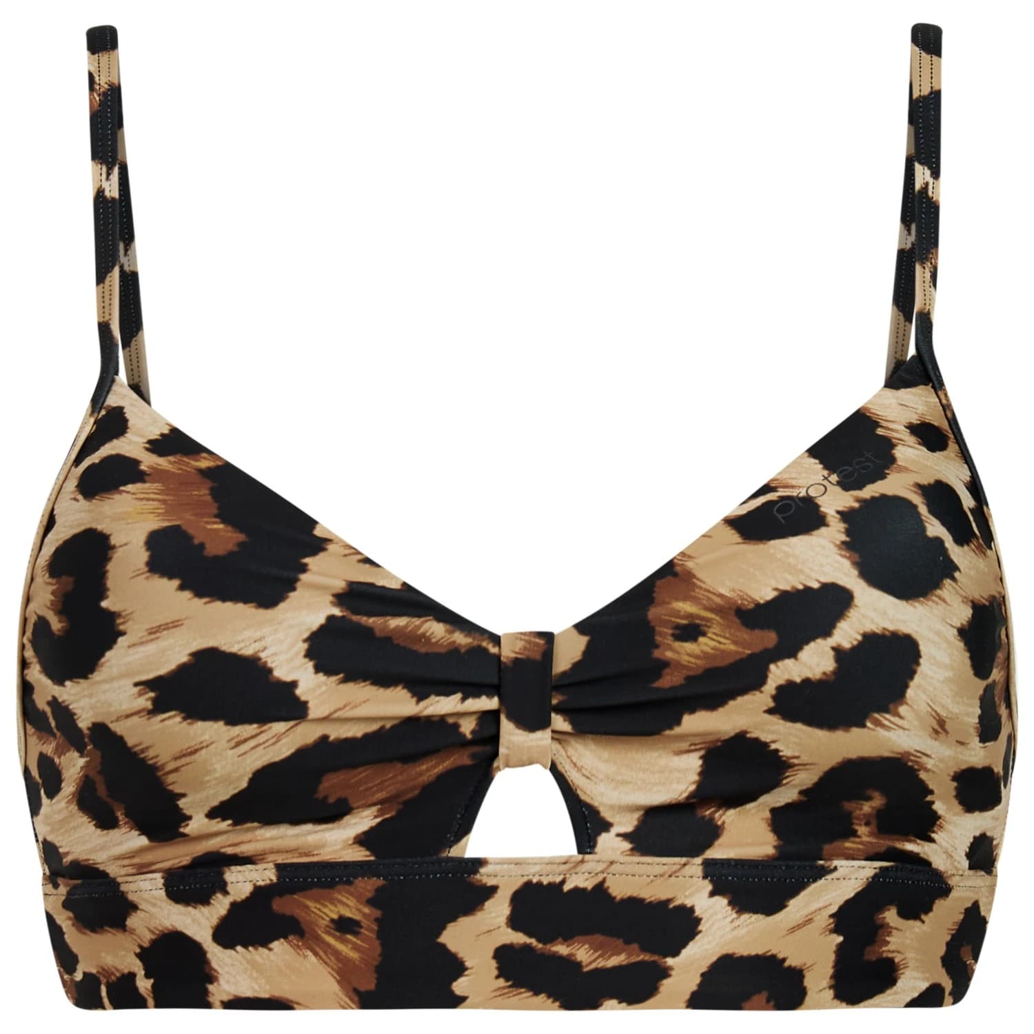 Дамско бикини горнище Protest Women's MIXSyncs Bikini Top - Fudge Camel