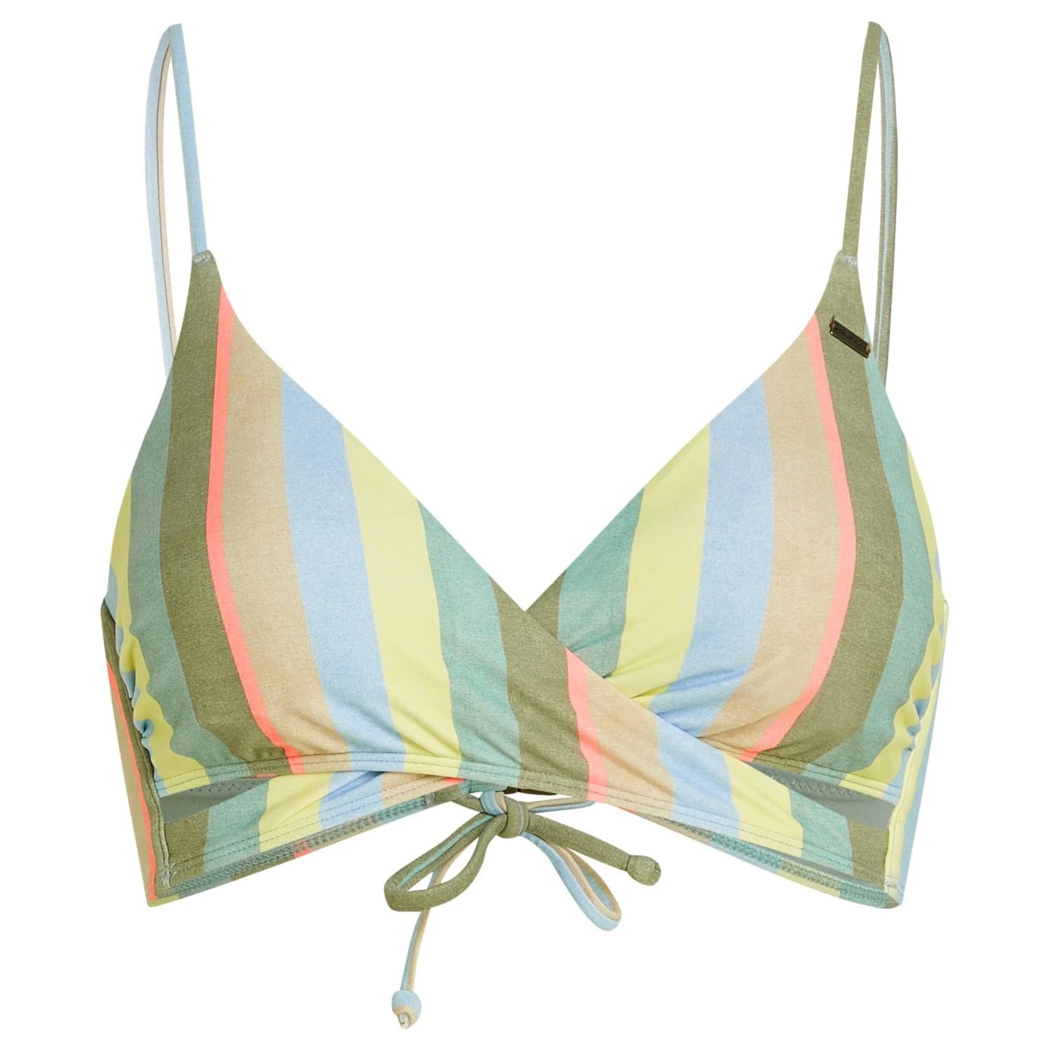 Дамско бикини горнище O'Neill Women's Baay Top Bikini top - Multi Must Haves Stripe