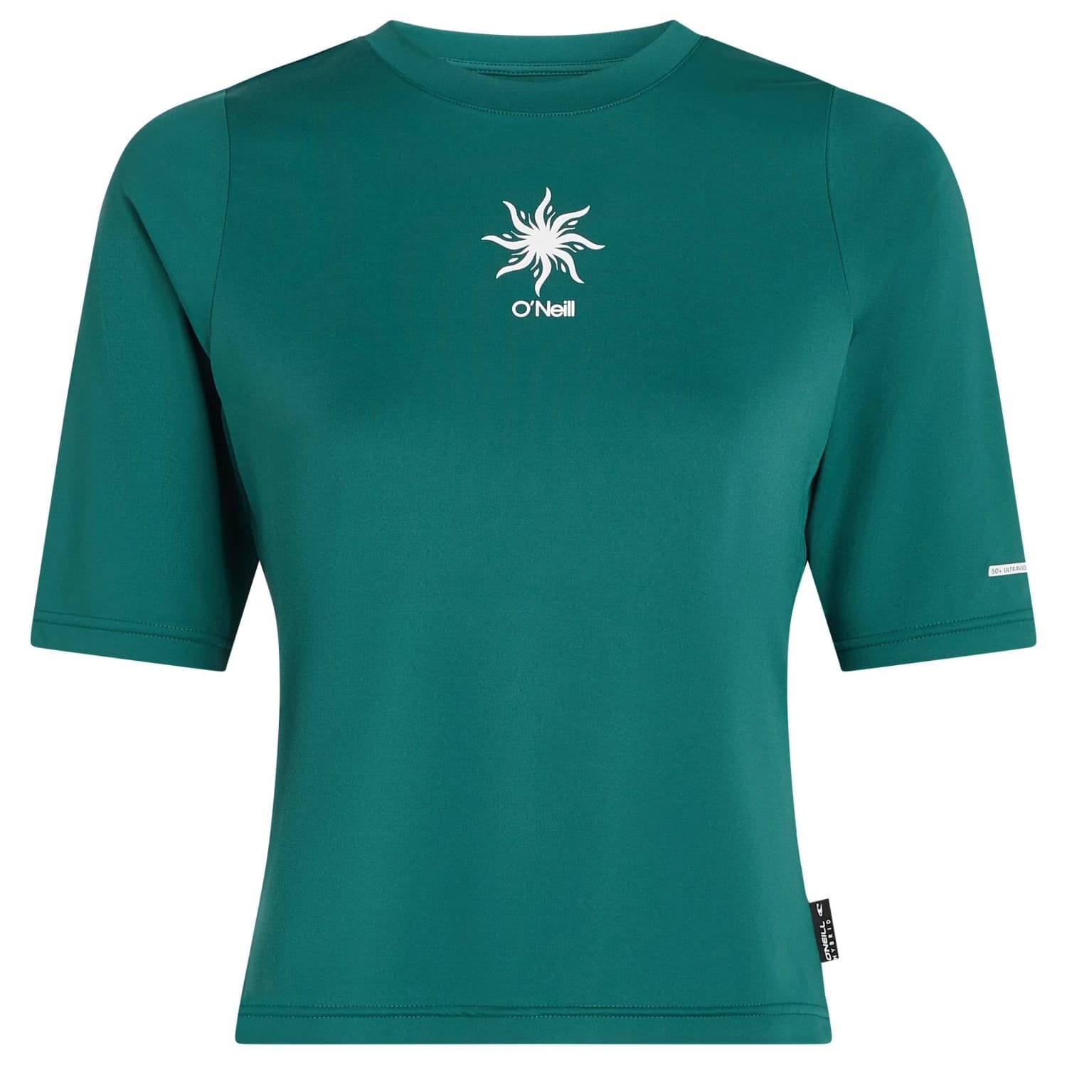 Дамска плажна тениска от ликра O'Neill Women's Hybrid UPF Polygiene T-Shirt Lycra - Botanical Heat