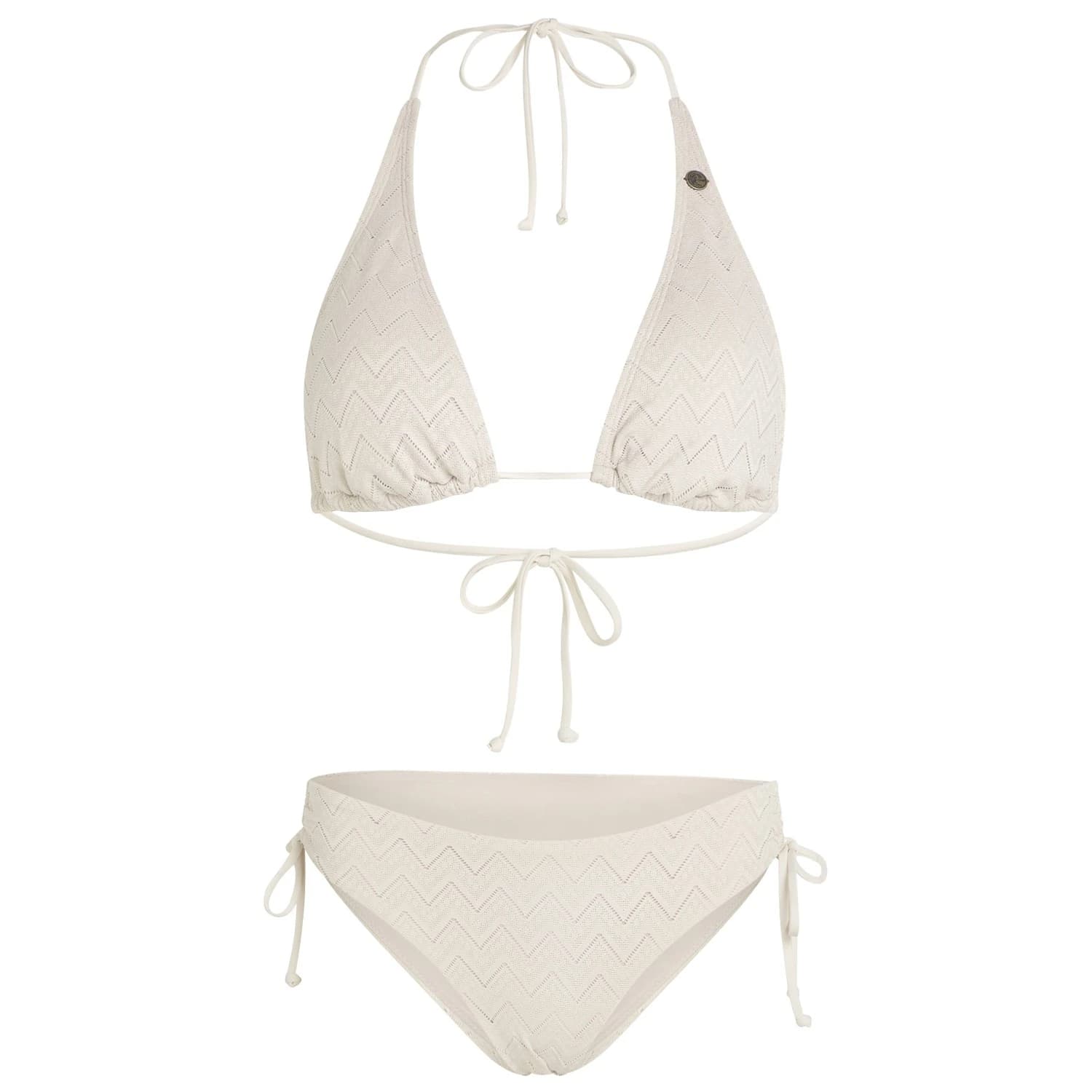 Дамски комплект бикини O'Neill Women's O'Riginals Crochet Bikini Set Bikini - Snow White