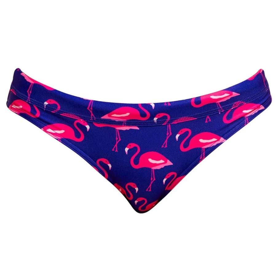 Дамско бикини долнище Funkita Women's Sports Brief Bikini bottom - Flocked Up