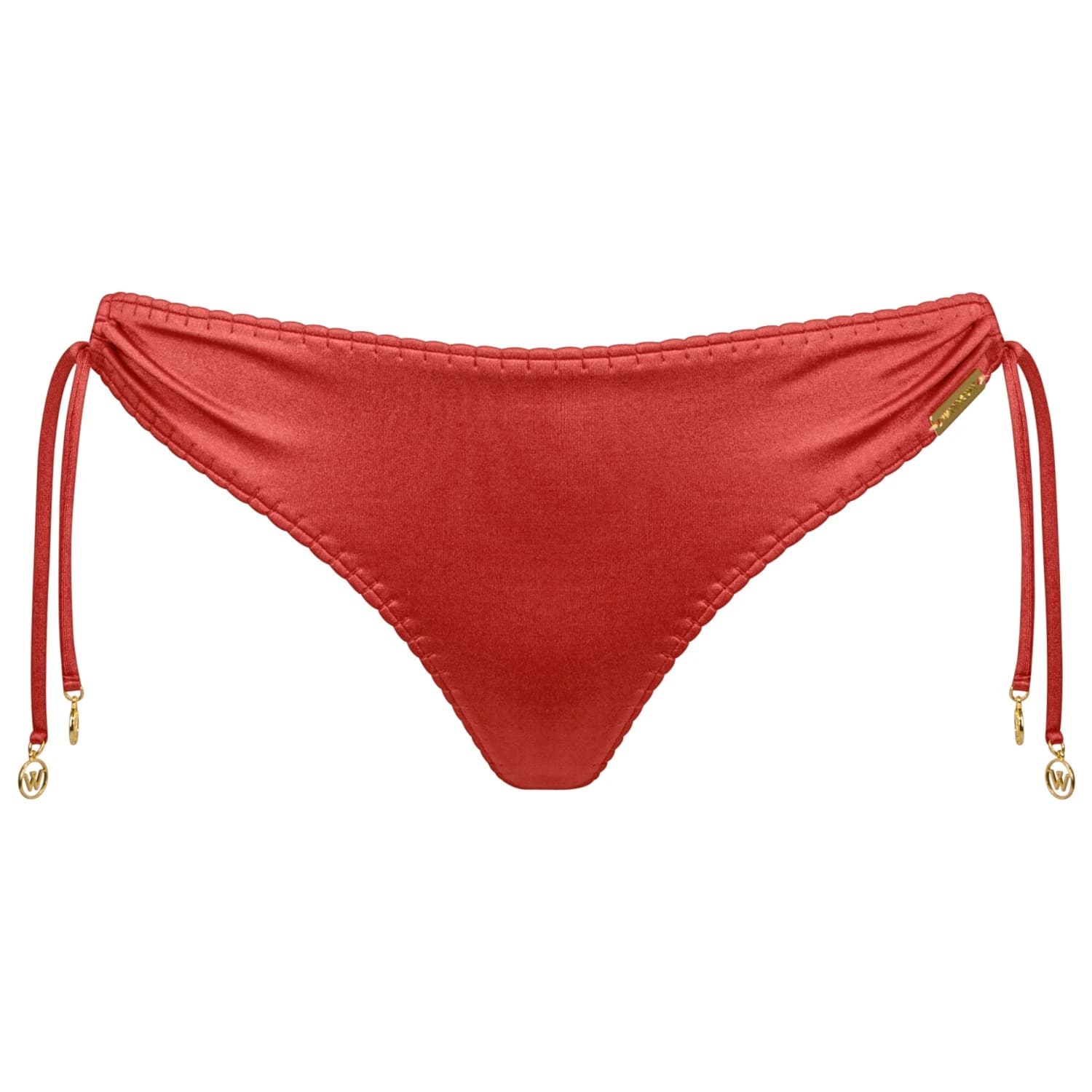 Дамско бикини долнище Watercult Women's Crafted Essentials Bikini Bottoms No. 699 Bikini bottom - Crimson Dusk