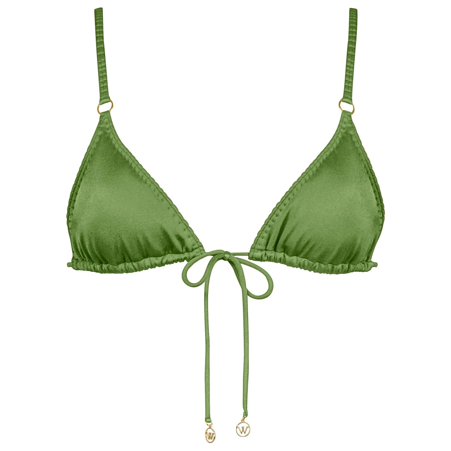 Дамско бикини горнище Watercult Women's Crafted Essentials Bikini Top No. 7231 Bikini top - Sea Kelp