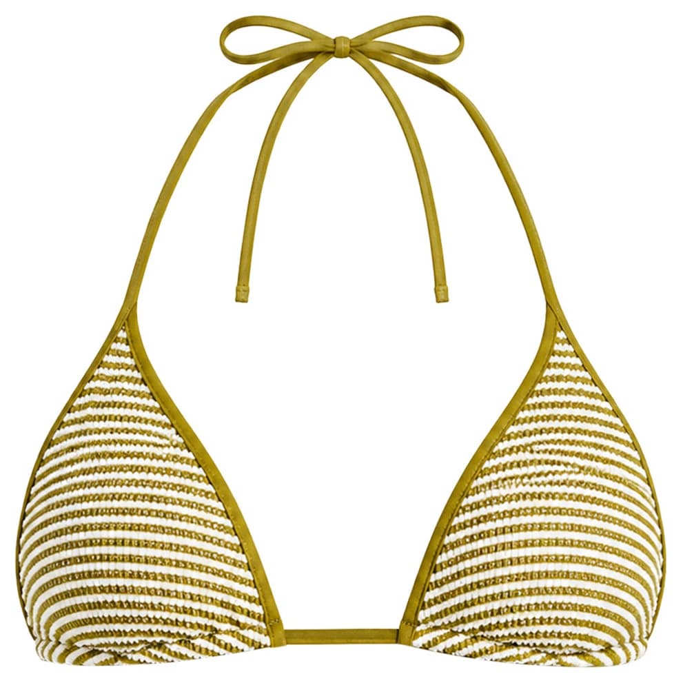 Дамско бикини горнище Seafolly Women's Horizons Slide Tri Bikini top - Guacamole