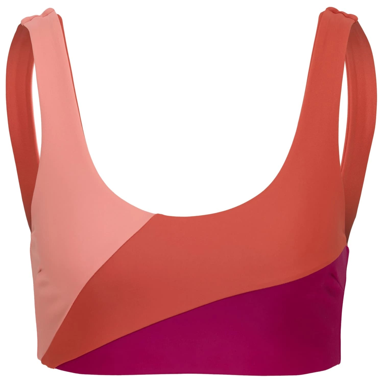 Дамско бикини горнище INASKA Women's Pure Reversible Top Bikini top - Rose / Rust / Berry