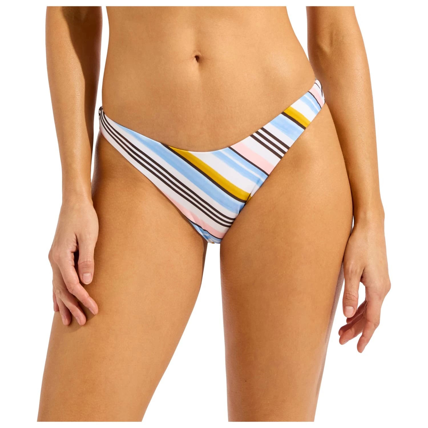 Дамско бикини долнище Seafolly Women's Kai High Cut Pant Bikini bottom - Powder Blue
