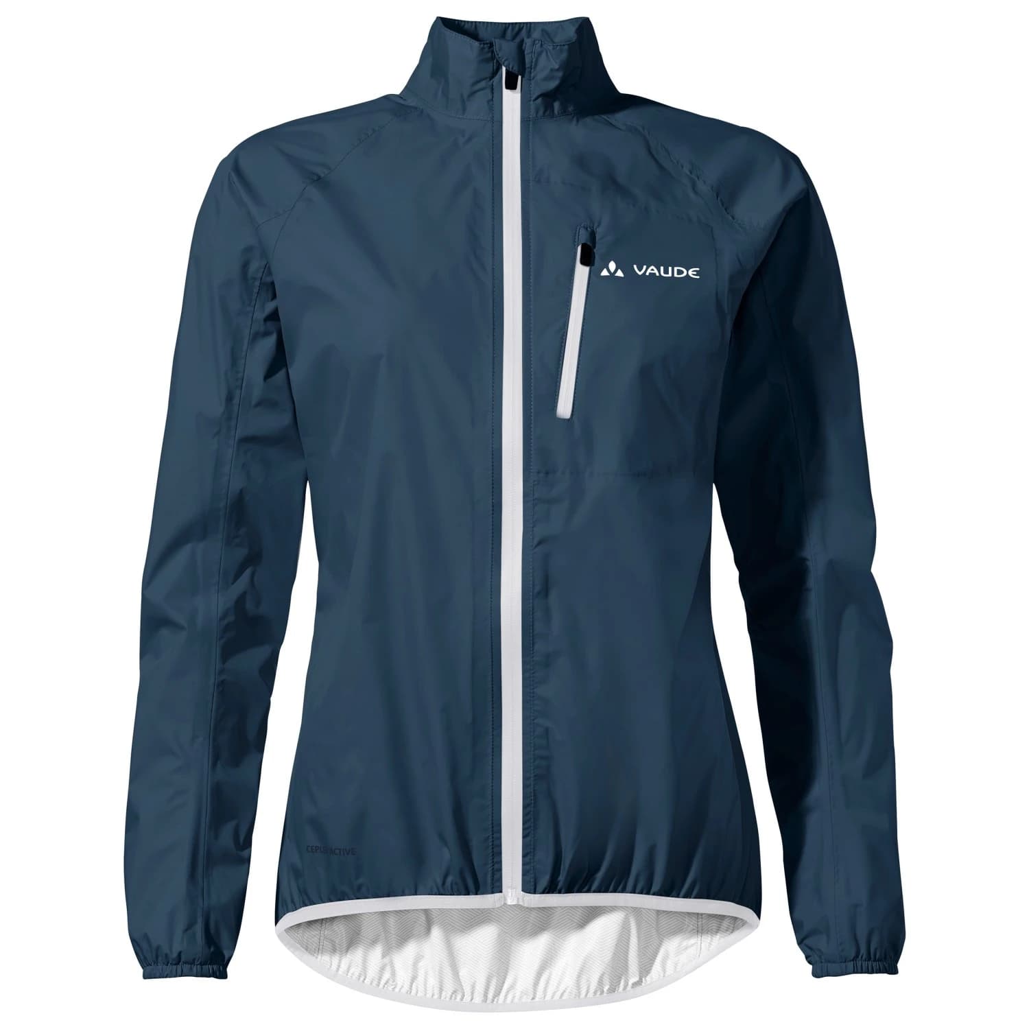 Дамско водоустойчиво яке за колоездене Vaude Women's Drop Jacket III Cycling jacket - Dark Sea Uni